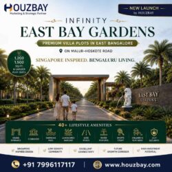 Infinity East Bay Gardens  Premium Villa Plots in East Bangalore  Houzbay