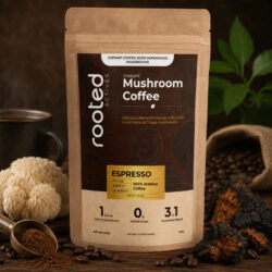 Rooted Actives Mushroom Coffee