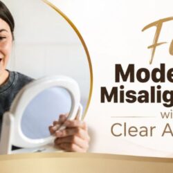 Fix Moderate Misalignment with Clear Aligners