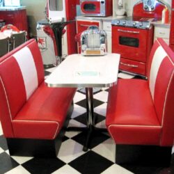 Cruiser Diner Booth Set (Diner Booth Sets)