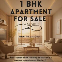1 BHK Flats For Sale In Mohali 578 anandinfra.co.in 6587