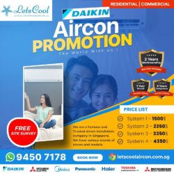 Daikin aircon promotion