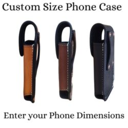 Leather Phone Holsters & Cases _ Handmade & Custom – Hidden Leather
