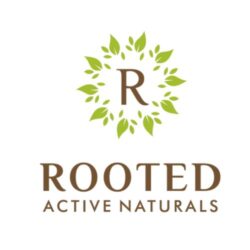 rooted active logo with BG 500-500