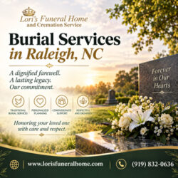 burial services in Raleigh, NC