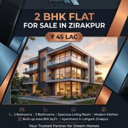 2 BHK Flats for sale in Zirakpur (Anand infra) 566