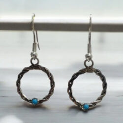 Navajo Pearl Stud Earrings