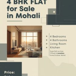 4 BHK FLAT FOR SALE IN MOHALI (Anandinfra.co.in)654