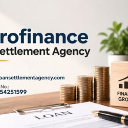Microfinance loan settlement agency