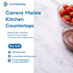 Carrera Marble Kitchen Countertops
