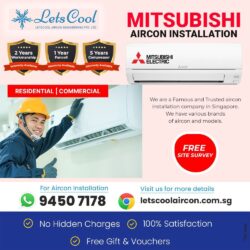 Mitsubishi aircon installation