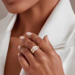 Modern Engagement Rings _ Unique Diamond Designs
