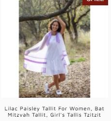 purple tallit