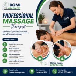 Professional Massage Therapist in Harrison, NY