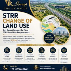 STRR change of land use in Bangalore