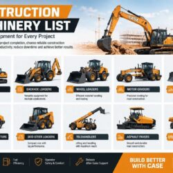 Construction Machinery List Essential Equipment Every Construction Project Needs-200kb