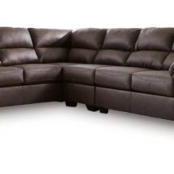 WillowBend_ L Shaped Sectional in Faux Leather