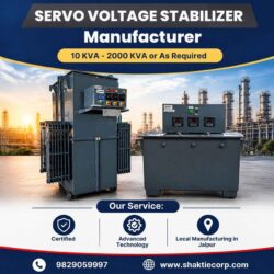 Certified Servo Voltage Stabilizer Manufacturer – 10 KVA to 2000 KVA