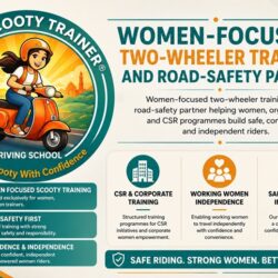 lady scooty trainer