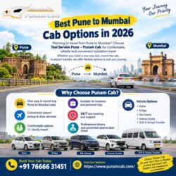 Best Pune to Mumbai Cab Options in 2026