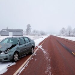 hit a car with deer