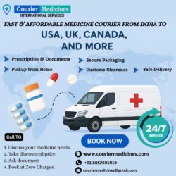 Fast & Affordable Medicine Courier from India To