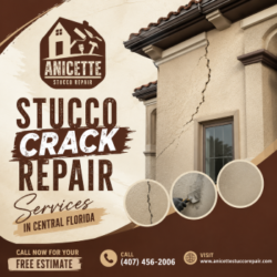 Stucco Crack Repair Service