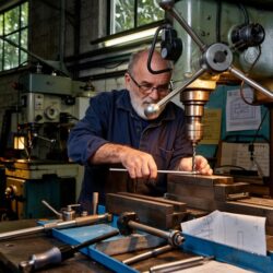 precision-workshop-craftsmanship-stockcake